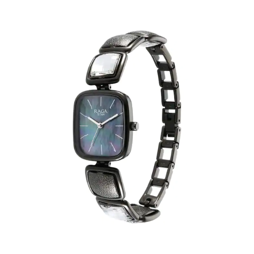 Titan Raga Moments of Joy Watch with Grey Dial & Brass Strap NQ95136QM02 - KRISHNA WATCH COMPANY