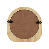 Titan Classic Light Brown Wooden Table Clock T0003WA01