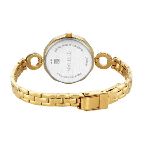 Titan Karishma Silver Dial Watch 2702YM01 - KRISHNA WATCH COMPANY