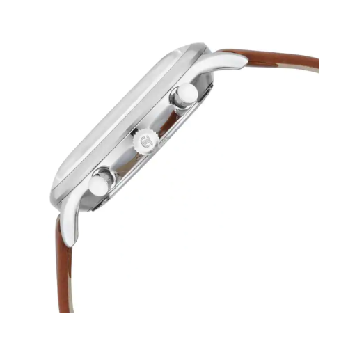Titan Light Leathers Watch with Blue Dial & Brown Leather Strap NQ90134SL01 - KRISHNA WATCH COMPANY
