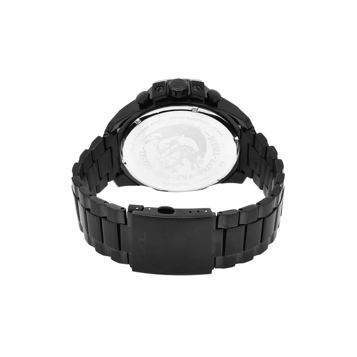 DIESEL MASTER CHIEF MEN BLACK ANALOG WATCH DZ4180 - KRISHNA WATCH COMPANY