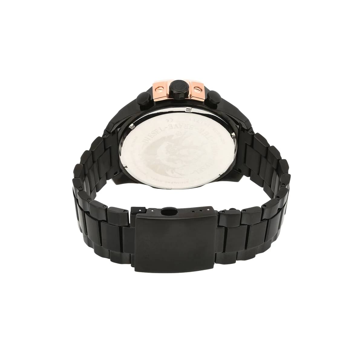 DIESEL MEGA CHIEF MEN BLACK ANALOG WATCH - DZ4309 - KRISHNA WATCH COMPANY