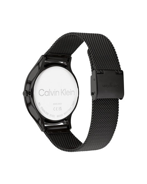 Calvin Klein 25200004 Timeless Mesh 38Mm Quartz Watch for Women - KRISHNA WATCH COMPANY