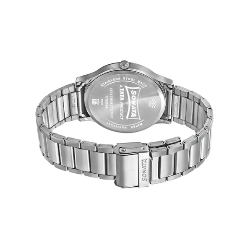 RPM Brown Dial Silver Stainless Steel Strap Watch NR77105SM03 - KRISHNA WATCH COMPANY