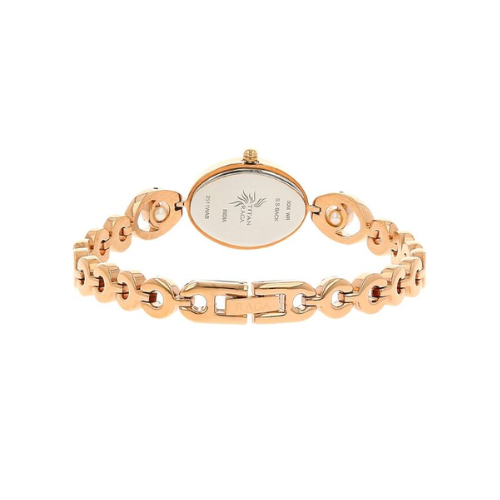 TITAN Raga Silver Dial Rose Gold Metal Strap Watch NH2511WM01 (DD332) - KRISHNA WATCH COMPANY