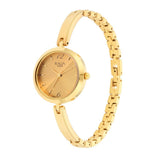 TITAN Raga Viva Golden Dial Metal Strap Watch 2606YM06(DK854)