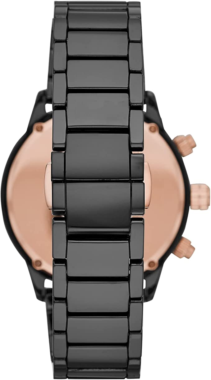 Emporio Armani Men's Stainless Steel Watch with Chronograph or Three Hand Movement - AR70002 - KRISHNA WATCH COMPANY