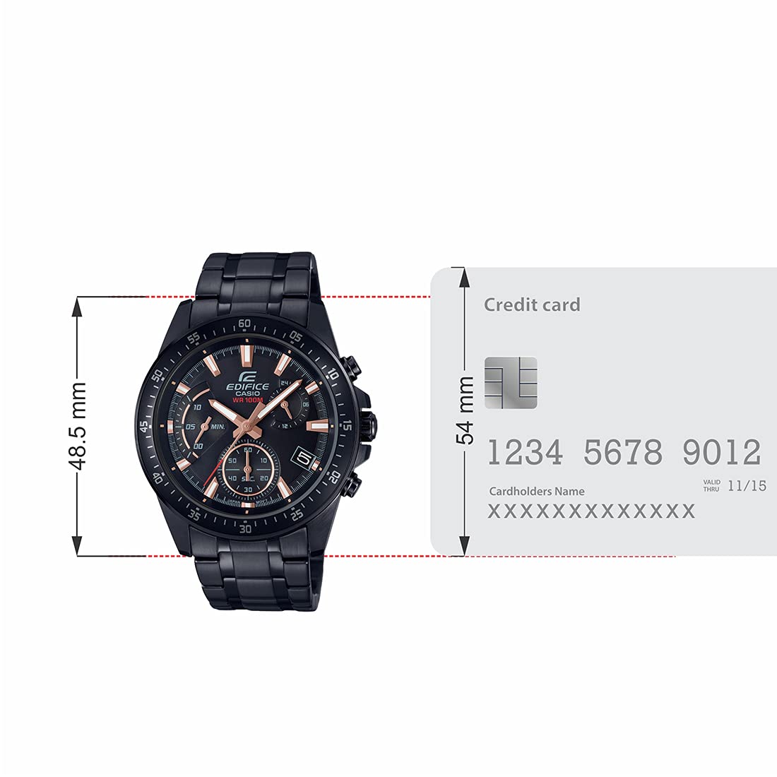 EDIFICE EFV-540DC-1BVUDF - EX415 - KRISHNA WATCH COMPANY