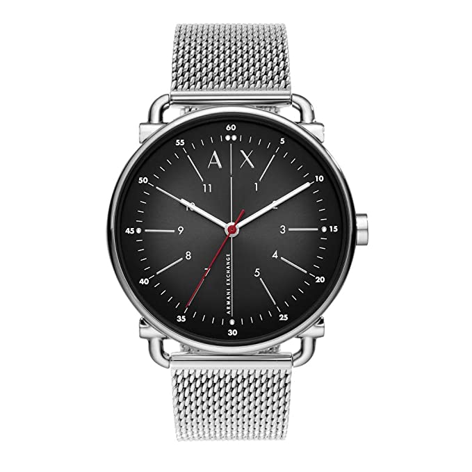 Armani Exchange Rocco Black Dial Watch AX2900 - KRISHNA WATCH COMPANY