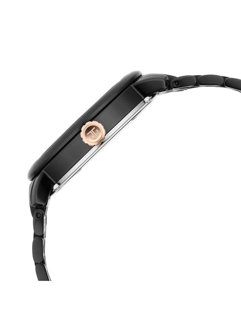 Titan Mechanical Slimline Black Dial Watch 90158KM01 - KRISHNA WATCH COMPANY