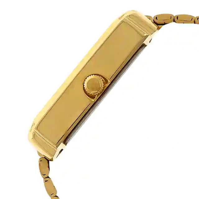 Champagne Dial Golden Stainless Steel Strap Watch - 7053YM07 - KRISHNA WATCH COMPANY