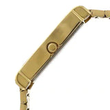 Champagne Dial Golden Metal Strap Watch NR7058YM02