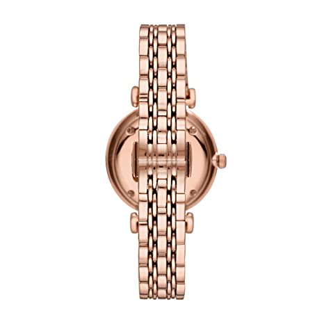 Emporio Armani Women's Two-Hand Rose Gold-Tone Watch - AR11244 - KRISHNA WATCH COMPANY