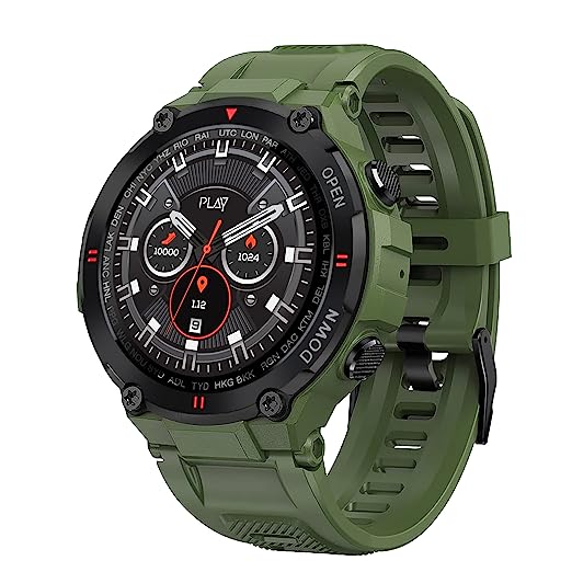 PLAY SMART WATCH SW85 GREEN - KRISHNA WATCH COMPANY
