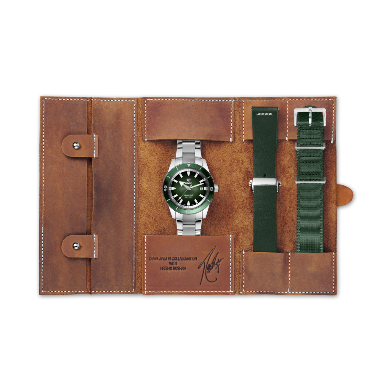 RADO Captain Cook Automatic Hrithik Roshan Special Edition R32105319 - KRISHNA WATCH COMPANY