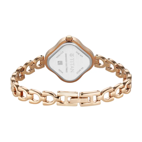 Titan Karishma Rose Gold Dial Watch 2701WM01 / NS2701WM01 - KRISHNA WATCH COMPANY