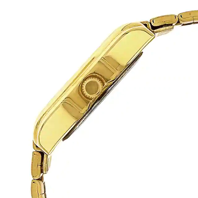 Sonata Champagne Dial Golden Stainless Steel Strap Watch NR8103YM01 - KRISHNA WATCH COMPANY
