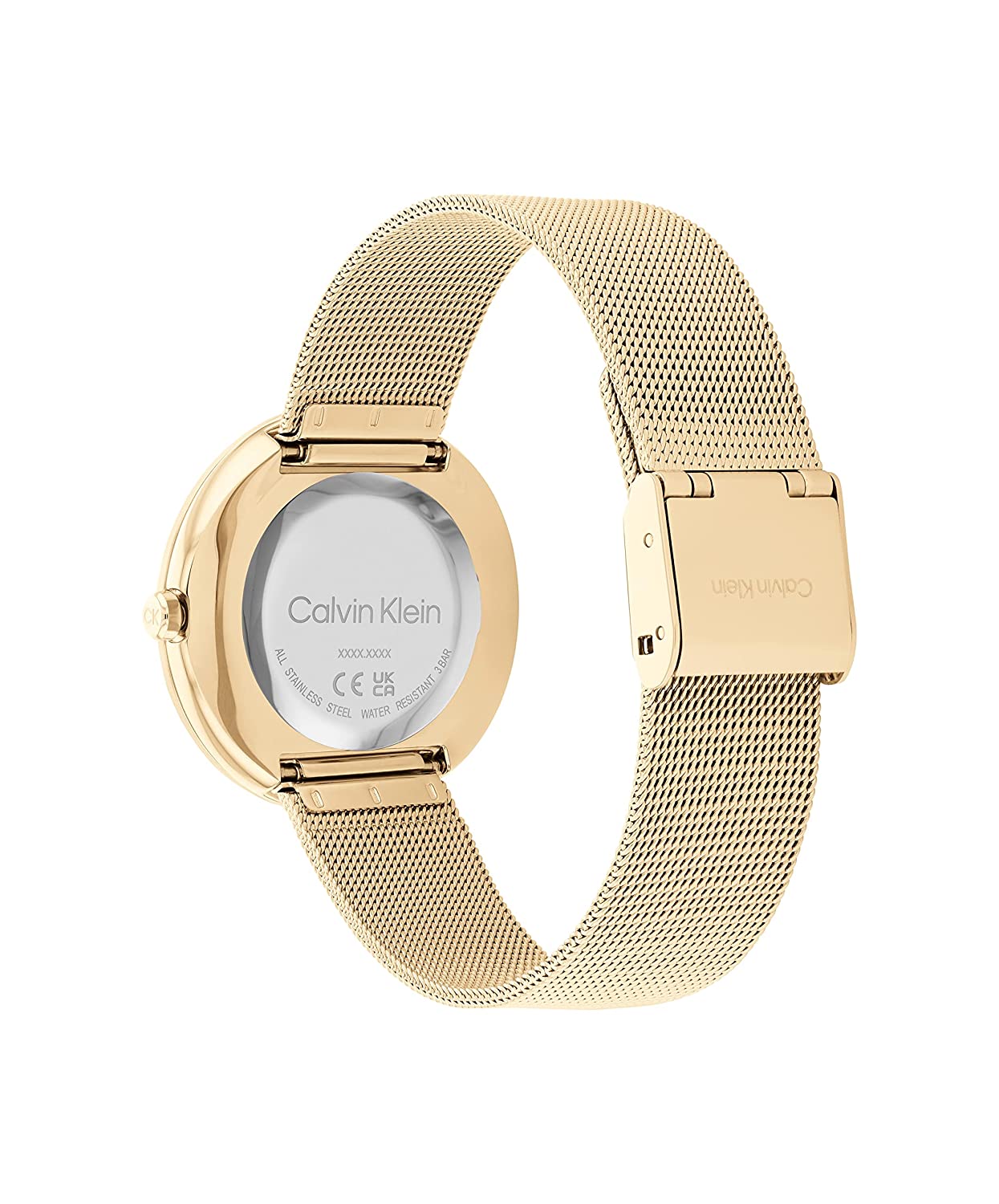 Calvin Klein 25200012 Twisted Bezel Quartz Watch for Women - KRISHNA WATCH COMPANY
