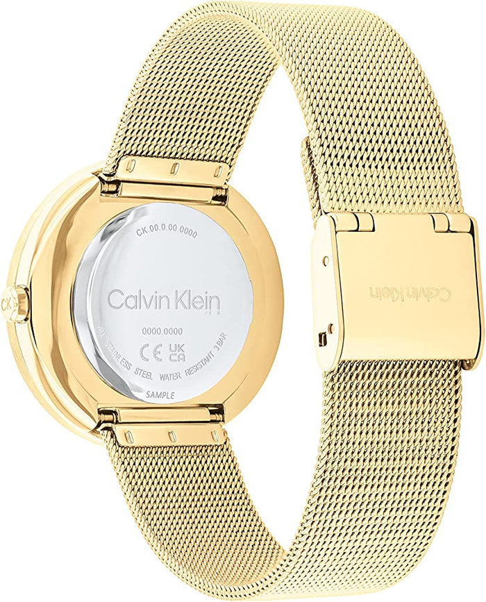 Calvin Klein 25200150 Twisted Bezel Crystals Watch for Women - KRISHNA WATCH COMPANY