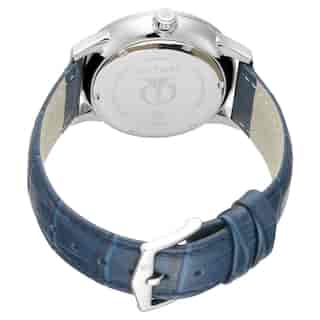 Titan On Trend Blue Dial Leather Strap Watch 90100SL02 (DJ771) - KRISHNA WATCH COMPANY