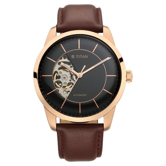 Titan Sectoral Automatic Watch 90126WL02 / NS90126WL02 - KRISHNA WATCH COMPANY