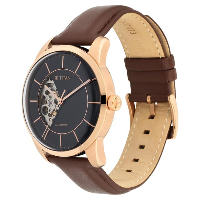 Titan Sectoral Automatic Watch 90126WL02 / NS90126WL02 - KRISHNA WATCH COMPANY