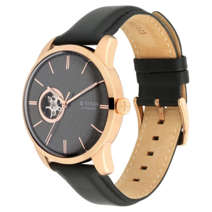 TITAN Open Heart Automatic Watch - 90126WL03 - KRISHNA WATCH COMPANY