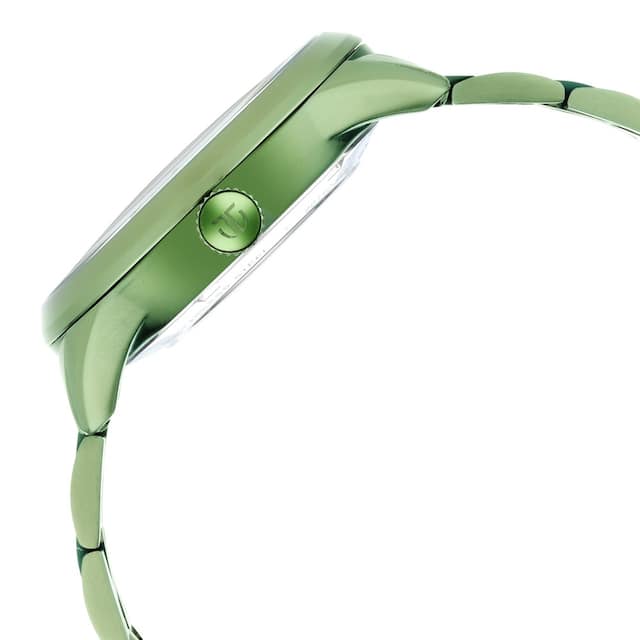 Titan Metal Mechanicals Green Dial Stainless Steel Strap Watch 90140QM01 - KRISHNA WATCH COMPANY