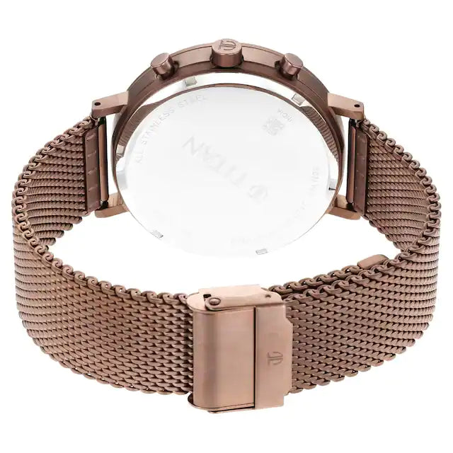 Titan Purple: Valentines Day Collection Brown Dial Watch - 90144QM02 - KRISHNA WATCH COMPANY