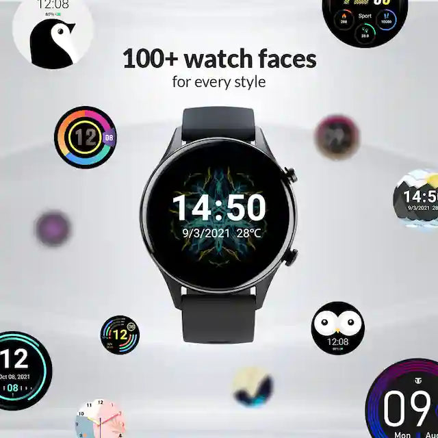 Titan Smart Pro Touch Screen Smart Watch with Blue Strap Aluminum case 90149AP03 - KRISHNA WATCH COMPANY