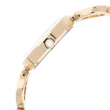 TITAN White Dial Rose Gold Metal Strap Watch 95036WM02