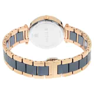Titan Blue Mother-of-Pearl Dial Ceramic & Metal Strap Watch NP95061WD05 - KRISHNA WATCH COMPANY
