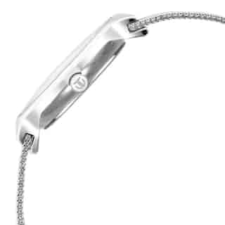Titan Slimline Silver Dial Mesh Strap Watch - 95141SM01 - KRISHNA WATCH COMPANY