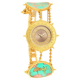 Titan Raga X Masaba Golden Dial Steel & Brass Strap Watch 95167YM01 - KRISHNA WATCH COMPANY