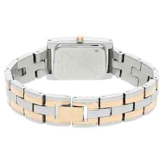 Titan Silver Dial Two Toned Metal Strap Watch NP9716KM01 - KRISHNA WATCH COMPANY