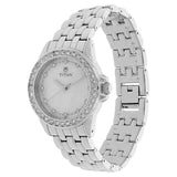 Titan White Dial Silver Metal Strap Watch NK9798SM02 (D563)