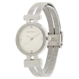 Titan Silver Dial Silver Stainless Steel Strap Watch NP9942SM01