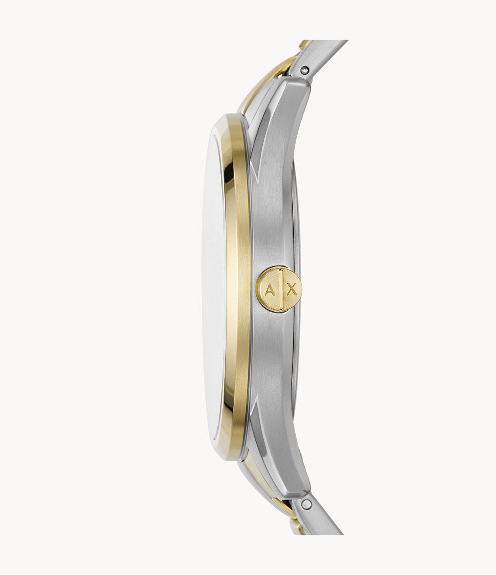 Armani Exchange Multifunction Two-Tone Stainless Steel Watch - AX1865 - KRISHNA WATCH COMPANY