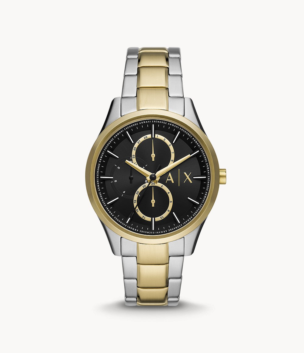 Armani Exchange Multifunction Two-Tone Stainless Steel Watch - AX1865 - KRISHNA WATCH COMPANY