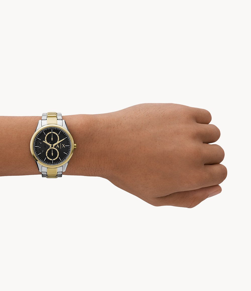 Armani Exchange Multifunction Two-Tone Stainless Steel Watch - AX1865 - KRISHNA WATCH COMPANY