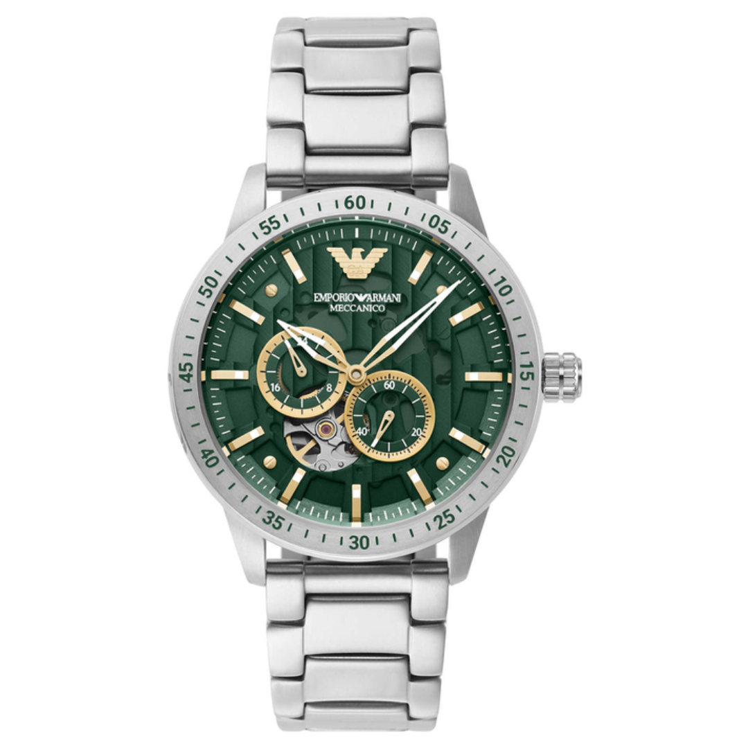 Emporio Armani Automatic Stainless Steel Watch AR60053 - KRISHNA WATCH COMPANY