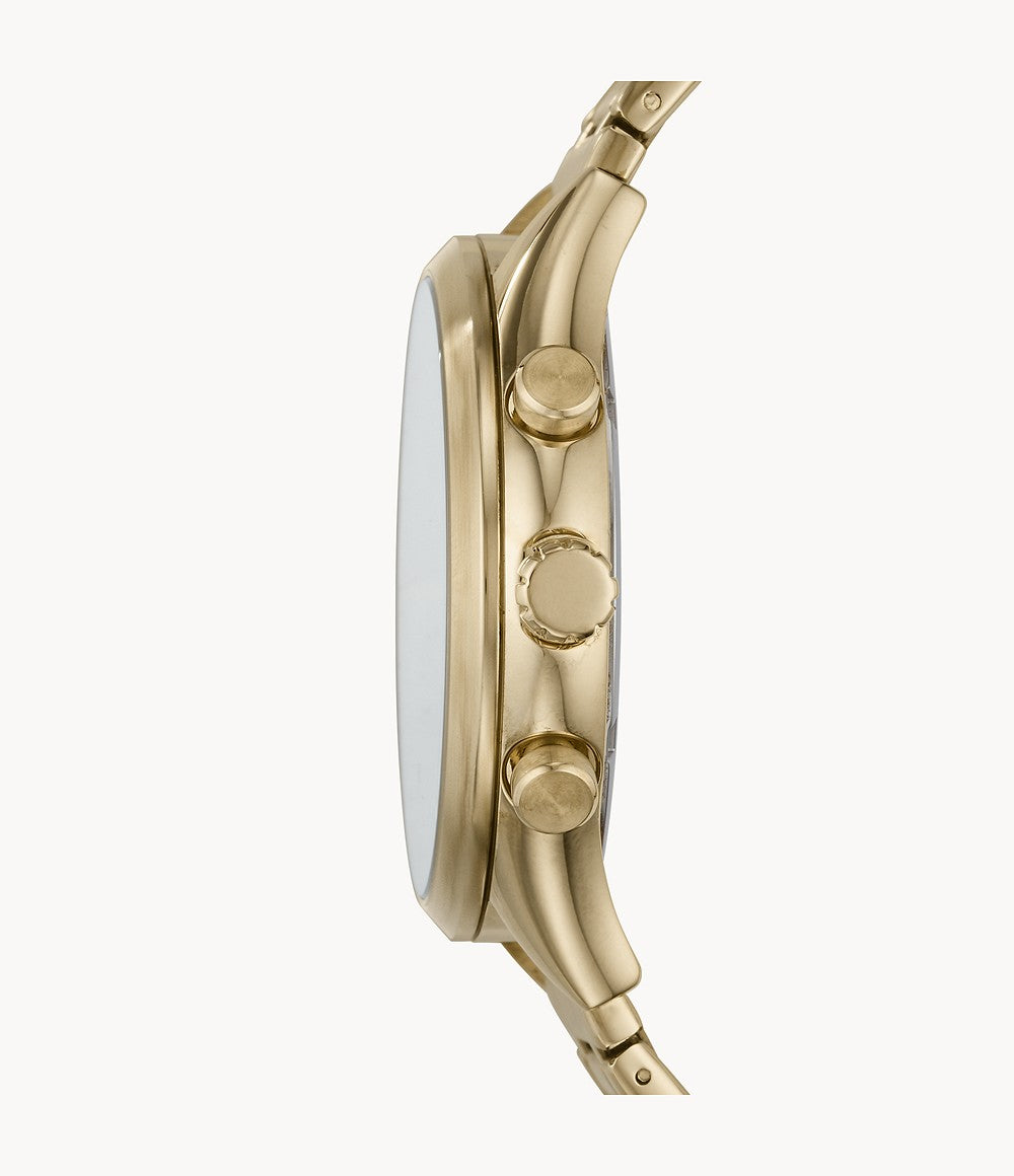 Fenmore Midsize Multifunction Gold-Tone Stainless Steel Watch BQ2366 - KRISHNA WATCH COMPANY