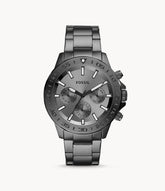 FOSSIL Bannon Multifunction Smoke Stainless Steel Watch - BQ2491