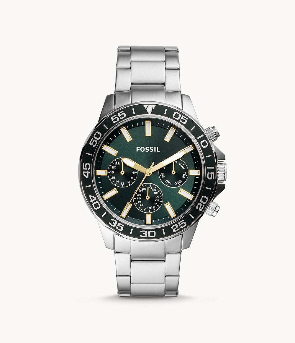 FOSSIL Bannon Multifunction Stainless Steel Watch - BQ2492 - KRISHNA WATCH COMPANY