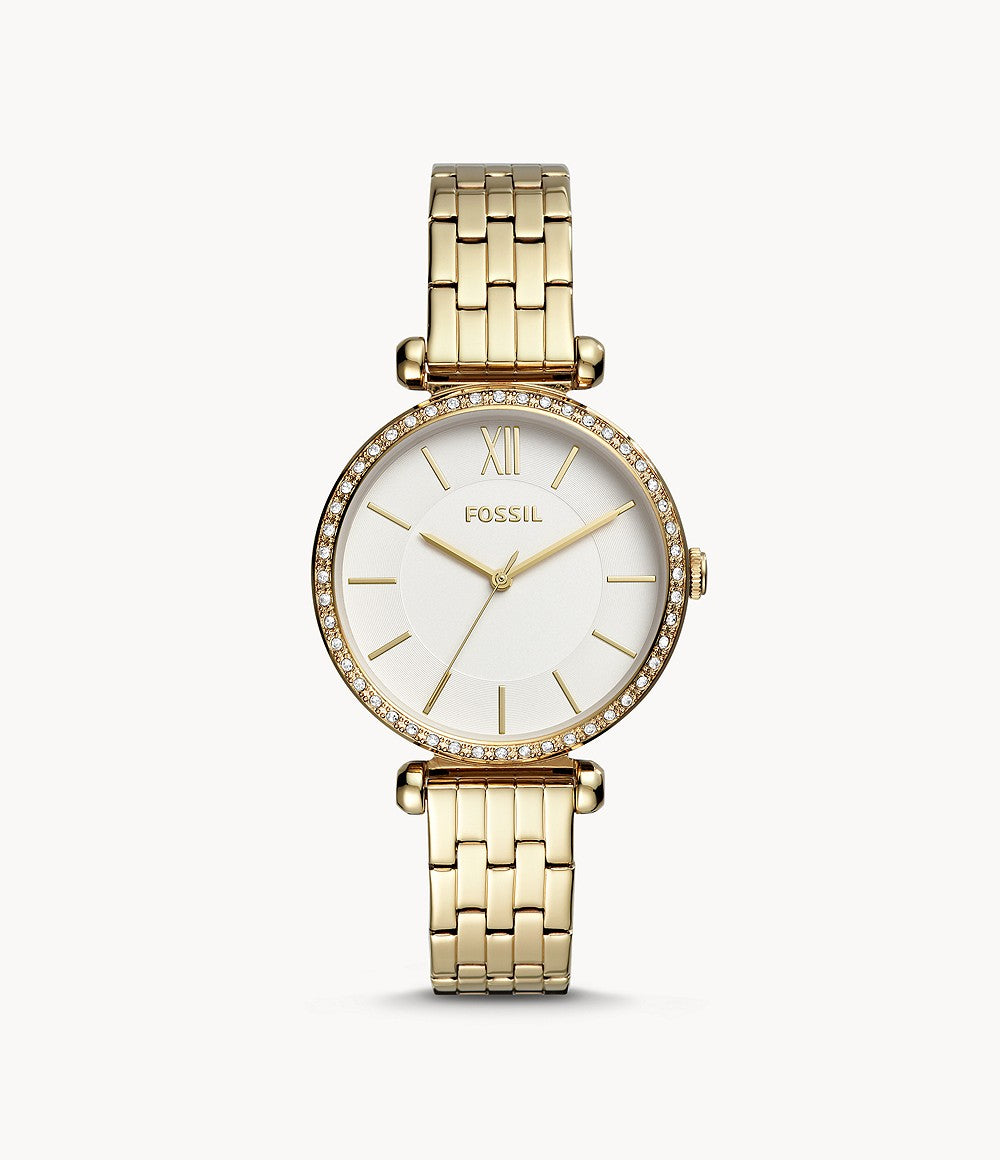 Tillie Three-Hand Gold-Tone Stainless Steel Watch BQ3498 - KRISHNA WATCH COMPANY