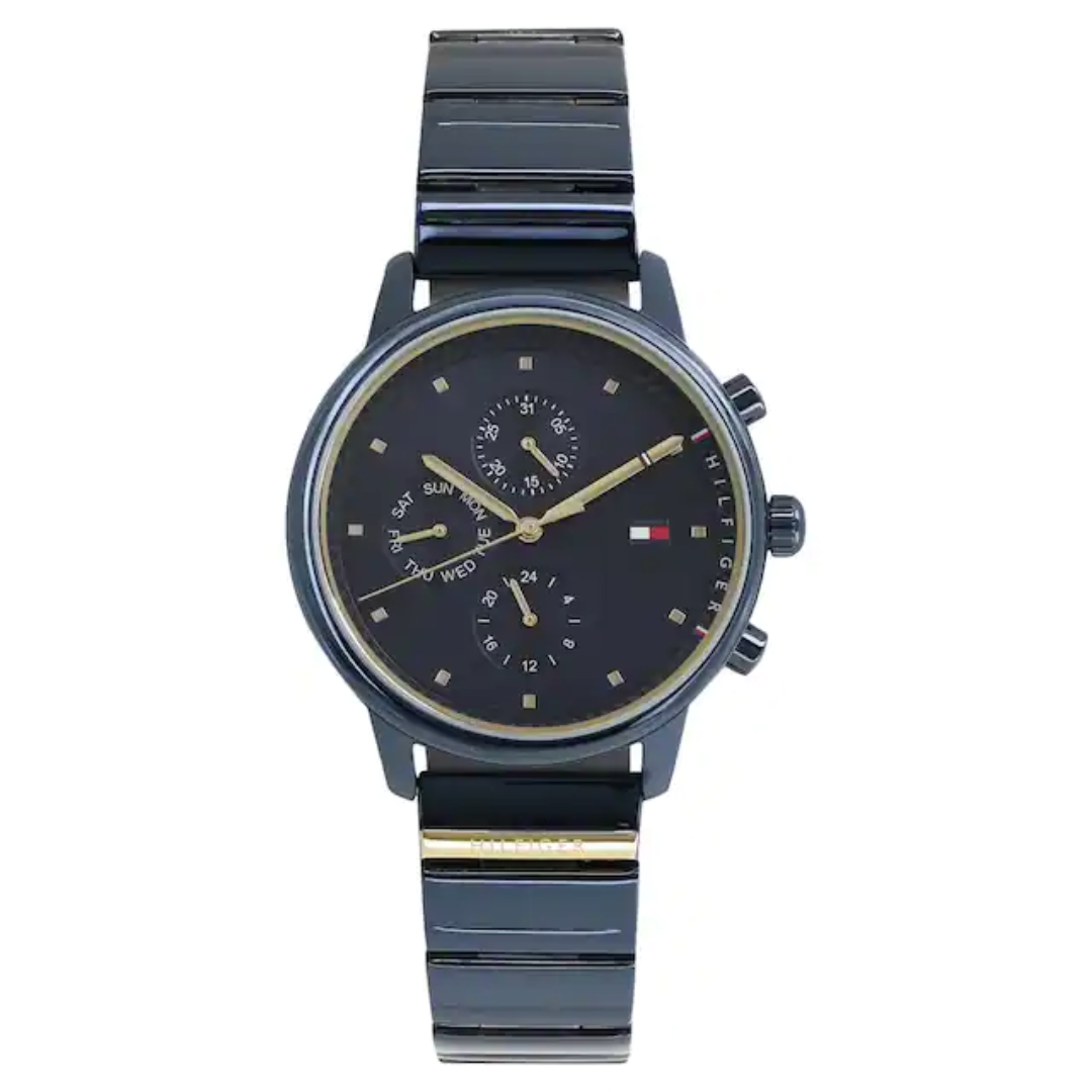 Tommy Hilfiger Blue Dial Blue Metal Strap Watch TOMMY HILFIGER NCTH1781893 - KRISHNA WATCH COMPANY