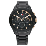 Tommy Hilfiger Black Dial Watch 1791858 - KRISHNA WATCH COMPANY