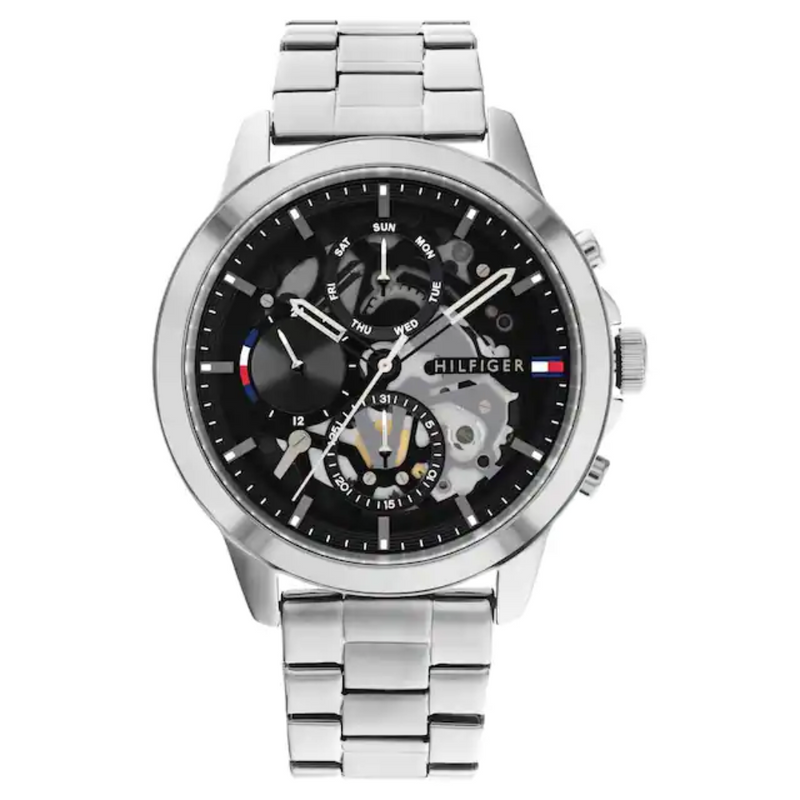 Tommy Hilfiger Men Black Dial Analog Watch 1710477 - KRISHNA WATCH COMPANY