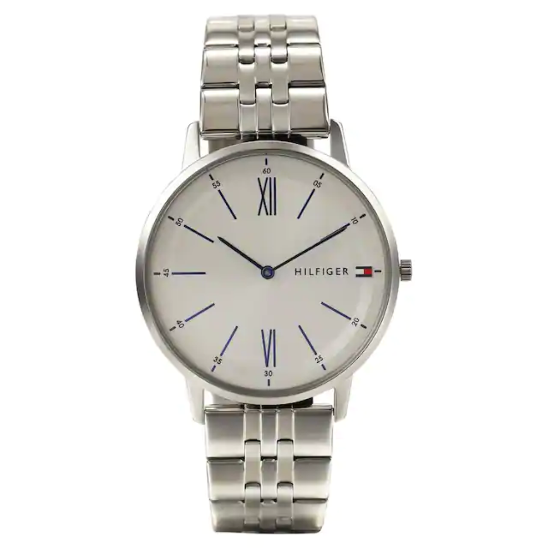 Tommy Hilfiger White Dial Analog Watch NCTH1791511 - KRISHNA WATCH COMPANY