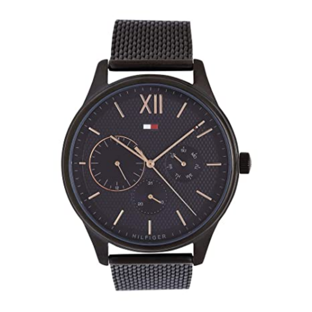 Tommy Hilfiger Analog Black Dial Men's Watch- NCTH1791420 - KRISHNA WATCH COMPANY